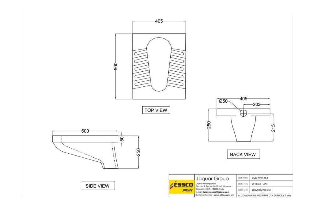 ESSCO ORISSA PAN 405x510x250mm