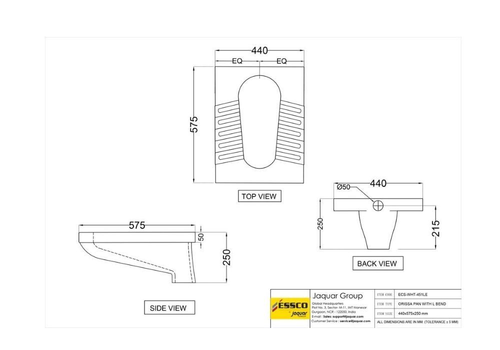 ESSCO ORISSA PAN 440x575x250mm