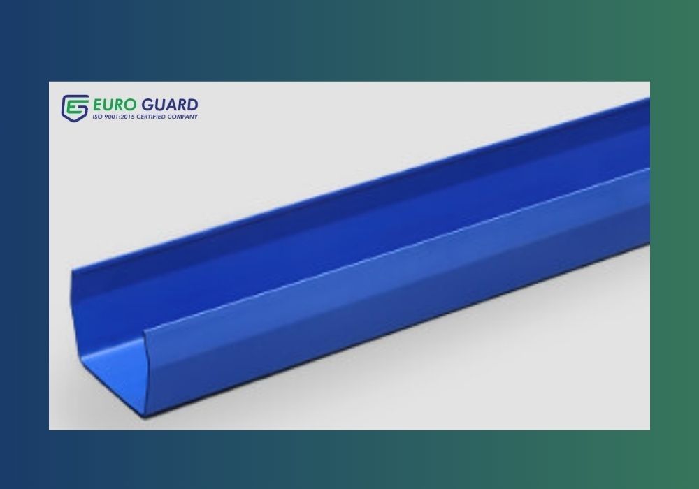 EUROGUARD HYSQUARE GUTTER 200mm 3meter