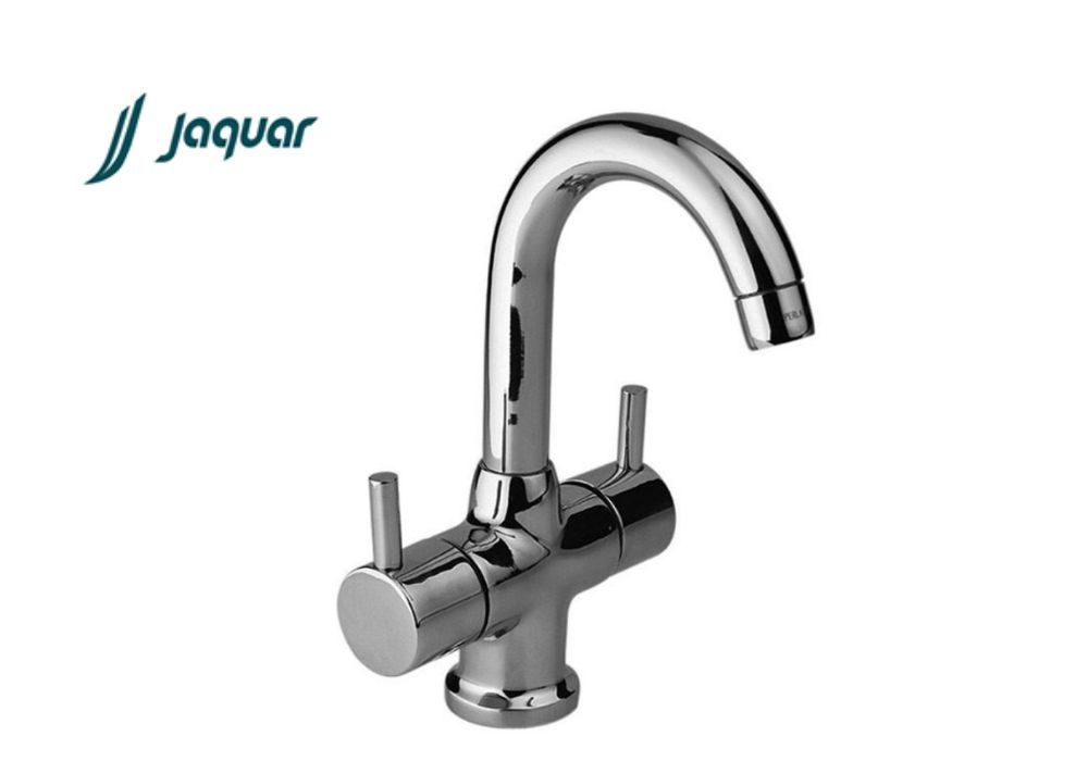 JAQUAR CENTRAL HOLE BASIN MIXER WITH REGULAR SPOUT