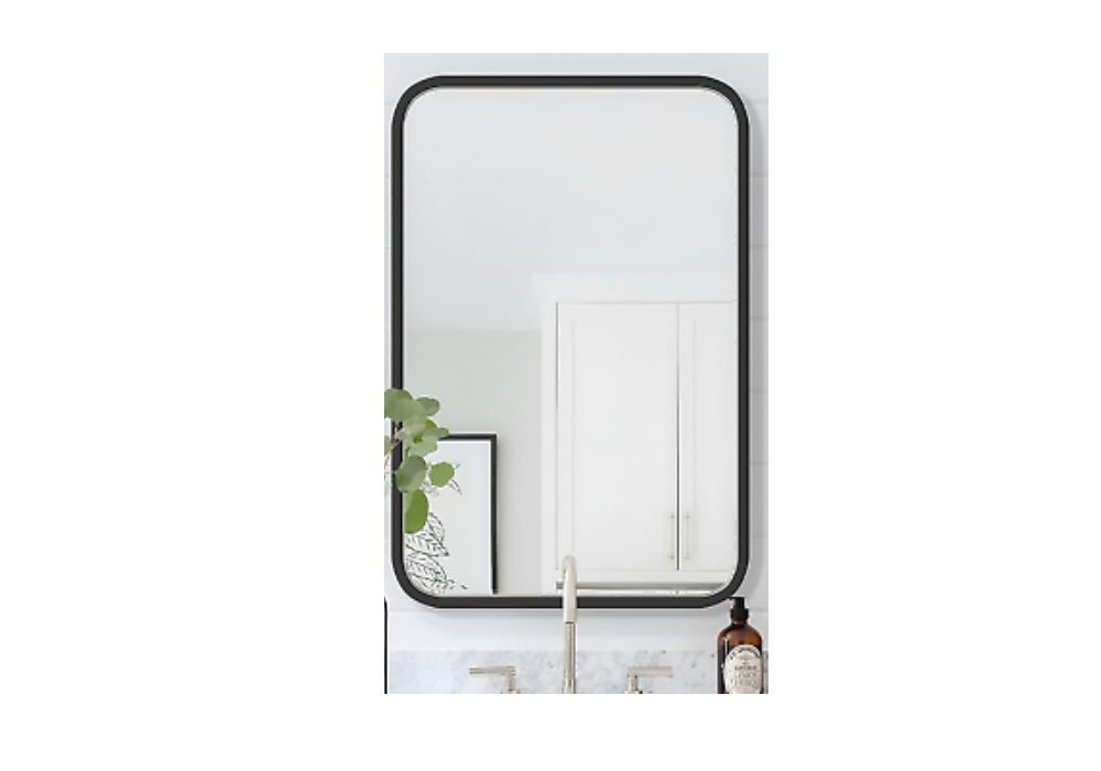 METAL FRAME MIRROR RECTANGULAR 