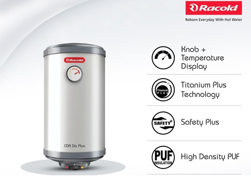 Racold CDR DLX Plus 10L Vertical Water Heater