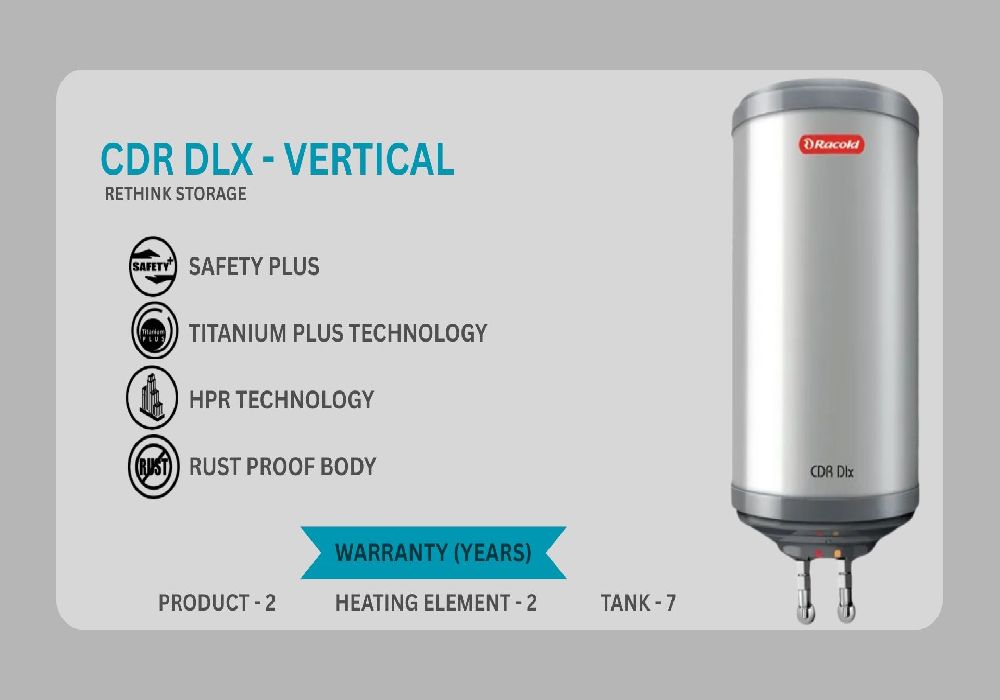 Racold CDR DLX-10Liters (VERTICAL)