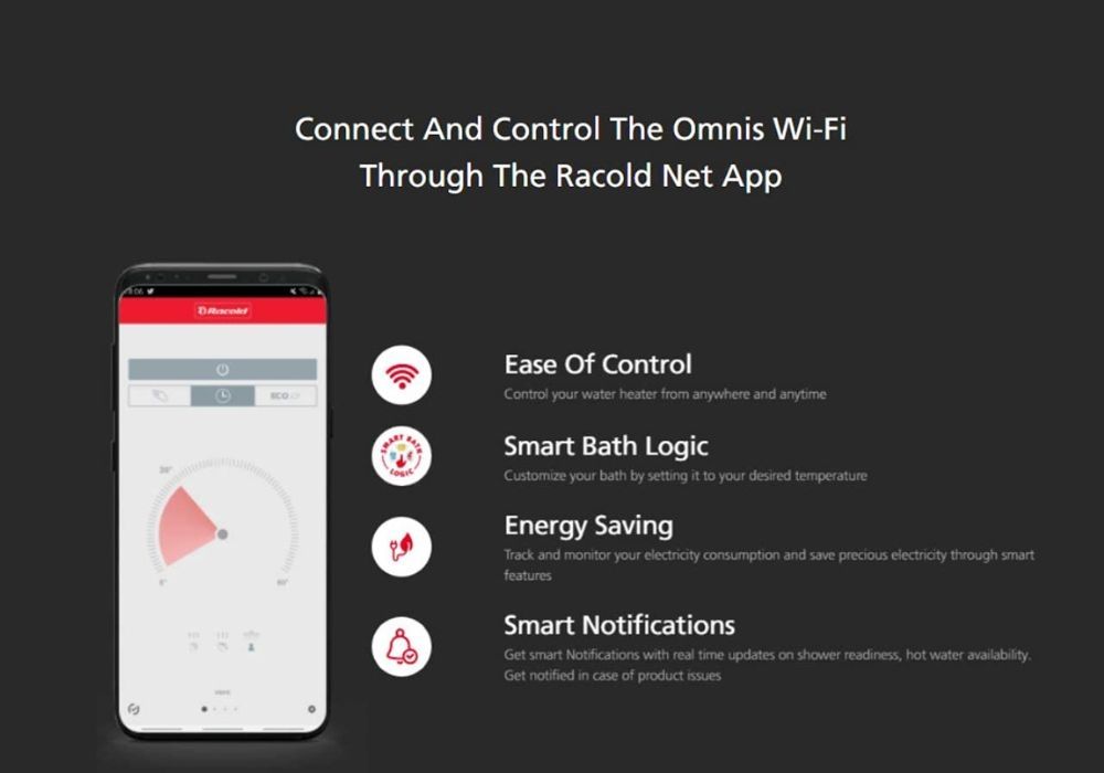 Racold Omnis DG Wi-Fi 15L Vertical 