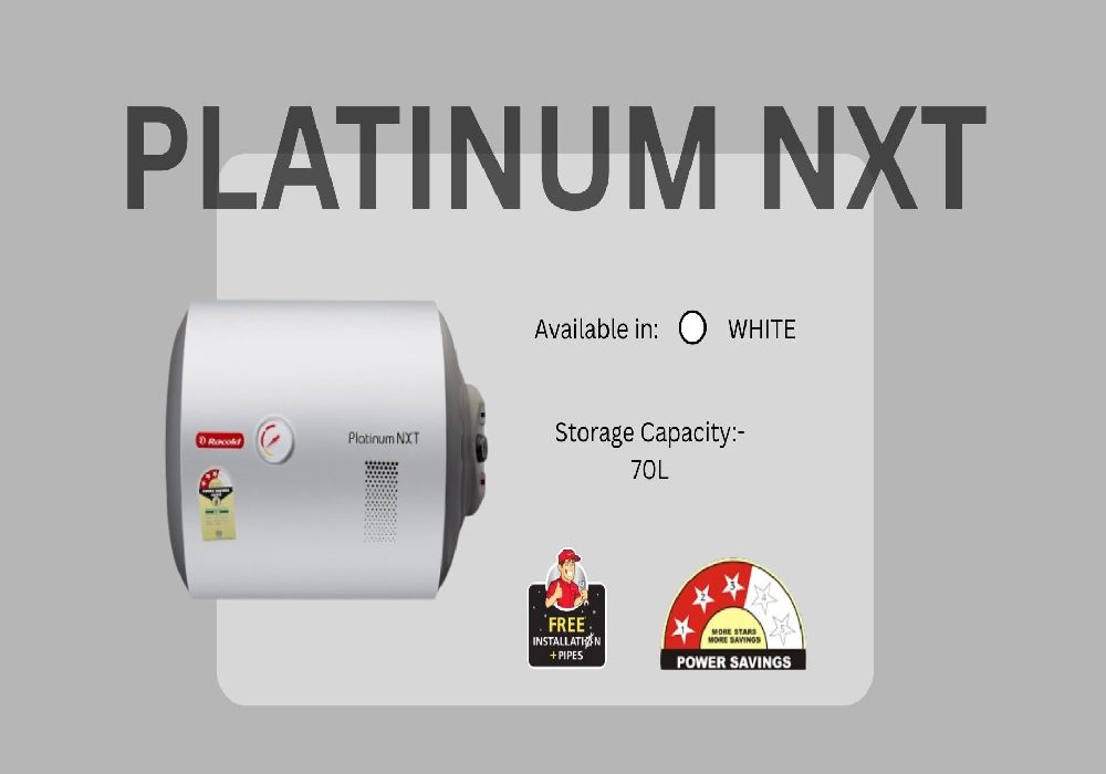 Racold Platinum NXT-70 Liters (HORIZONTAL)