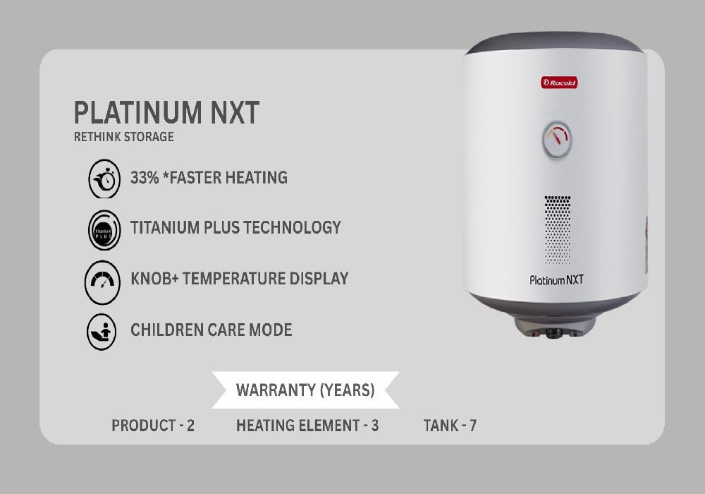 Racold Platinum NXT-70 Liters (VERTICAL)