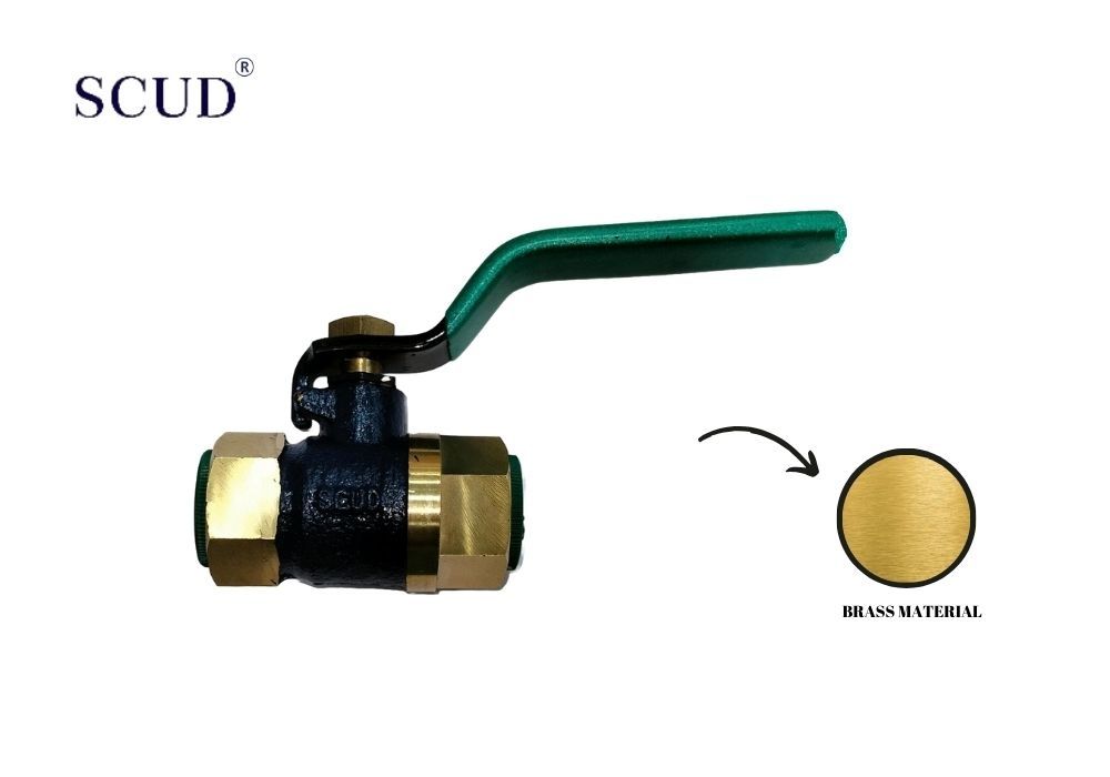 SCUD BRASS BALL VALVE