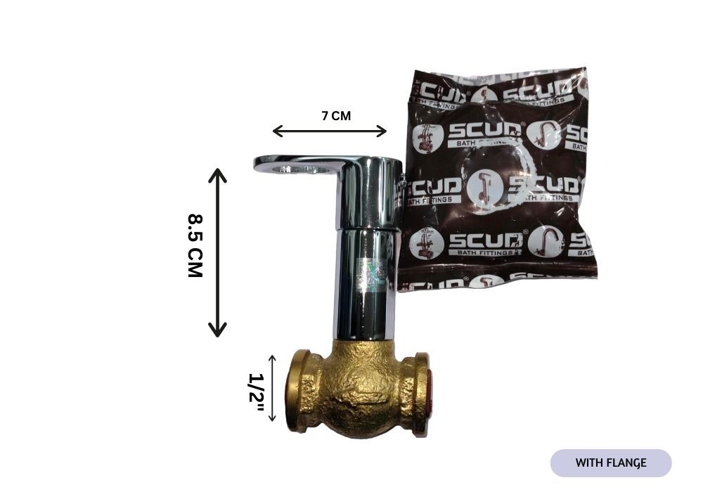 SCUD CONCEALED STOP COCK 15 MM