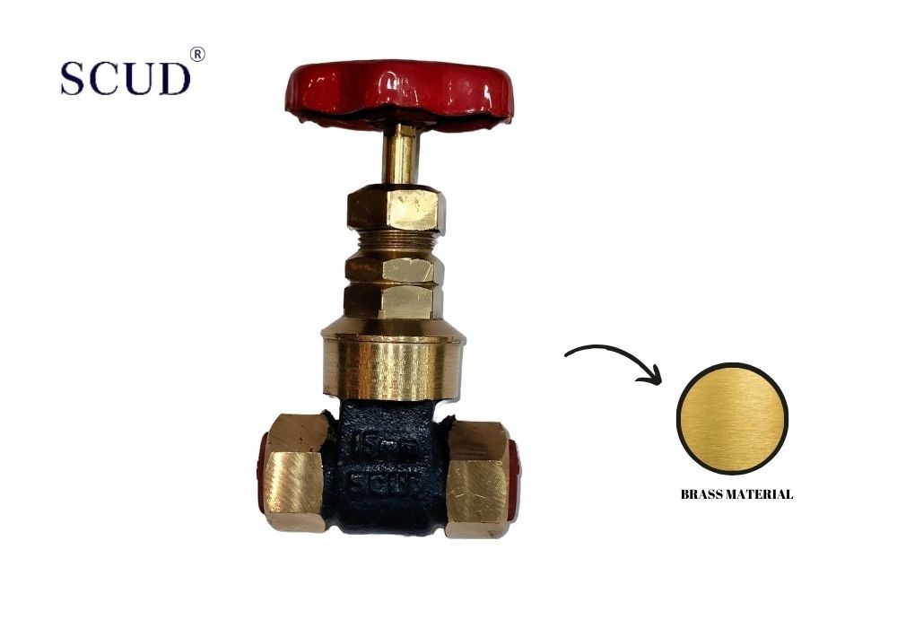 SCUD GATE VALVE BRASS