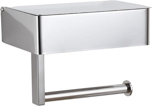 RBC Stainless Steel Toilet Paper Holder With Tissue Box